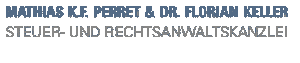 Kanzlei Mathias Perret & Dr. Florian Keller logo