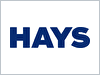 Hays Working for your tomorrow logo