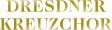 Dresdner Kreuzchor logo