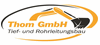 Thom GmbH - Tief- und Rohrleitungsbau logo