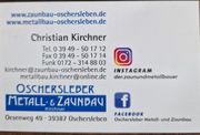 Oschersleber Metall und Zaunbau/Kirchner logo