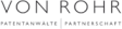 VON ROHR Patentanwälte Partnerschaft mbB logo