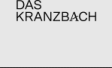 DAS KRANZBACH logo