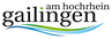Gemeinde Gailingen am Hochrhein logo