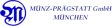Münz - Prägstatt GmbH München logo