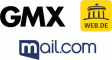 GMX, WEB.DE & mail.com logo