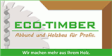 ECO-TIMBER GmbH & Co. KG logo